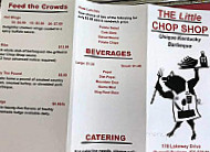 Little Chop Shop menu