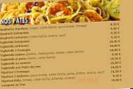 Pizza Mido menu