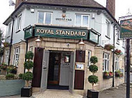 The Royal Standard outside