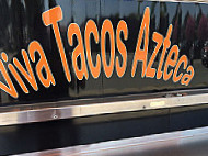 Viva Taco Azteca Truck outside