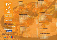 Jumbo House Chinese Take Away menu