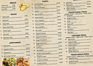 Belsorriso Italian menu