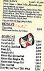 Pizza Et Cie menu