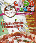 La Casa Pizza menu
