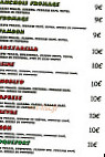 Magic Pizza menu