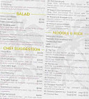 Thai Boat menu