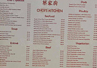 Choi's Kitchen menu