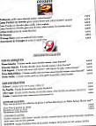 Le Bistrot D'en Face menu