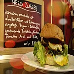 Heroes Premium Burgers food