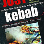 Just Kebab menu