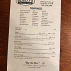 Bosco's Italian Cafe menu