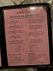 Sal & Judy's Restaurant . menu