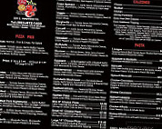 Red Fish Pizza Co menu