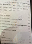 Sara Cafe Shisha London menu