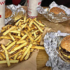 Five Guys Burgers & Fries food