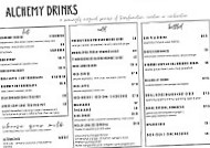 Alchemy Cafe And menu