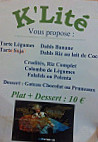 K'lité menu