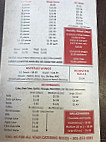 Red Rooster menu