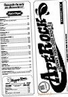 ApéRock menu