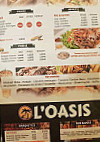 L'oasis menu