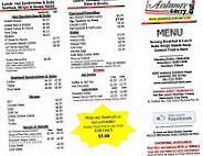 Ardmore Carry Out menu