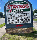 The Original Stavro's Pizza outside