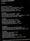 Brasserie Saint-Maurice menu