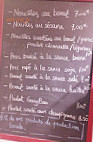 Po-Nouilles menu