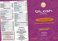 Bilash Spice menu
