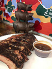 Burk's Bbq food