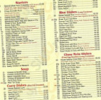 China Express menu