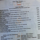 The Tea Room menu