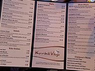 Kirribilli Village Ristorante menu