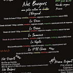 Signature Burgers menu