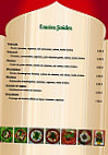 Le libanais menu