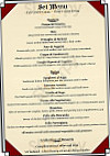 La Romantica menu