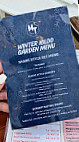 Mihi Tavern menu