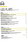 L'Atelier Renault Cafe menu