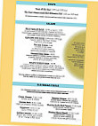 The Rendezvous menu