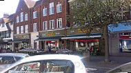 David's Bookshop Cafe outside