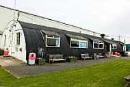 Shobdon Airfield Coffee Shop outside