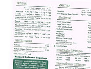 Tolli's Pizzeria menu