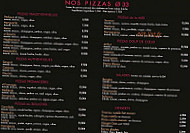 Pizza Sainte Marguerite menu