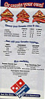 Domino's Pizza menu