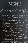 Cafe Boheme menu