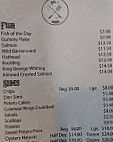 Fish 'n ' Grill menu