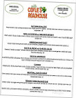 Coyle's Roadhouse Tavern menu