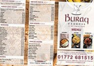 Buraq menu