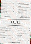 Berceau d'Afrique menu