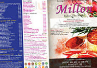 Millon Freckleton menu